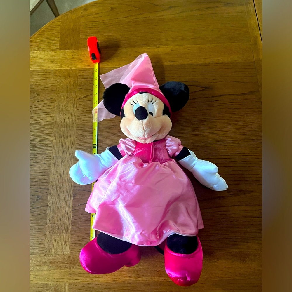 Disney Parks 22" Princess Minnie Mouse Plush Toy Doll